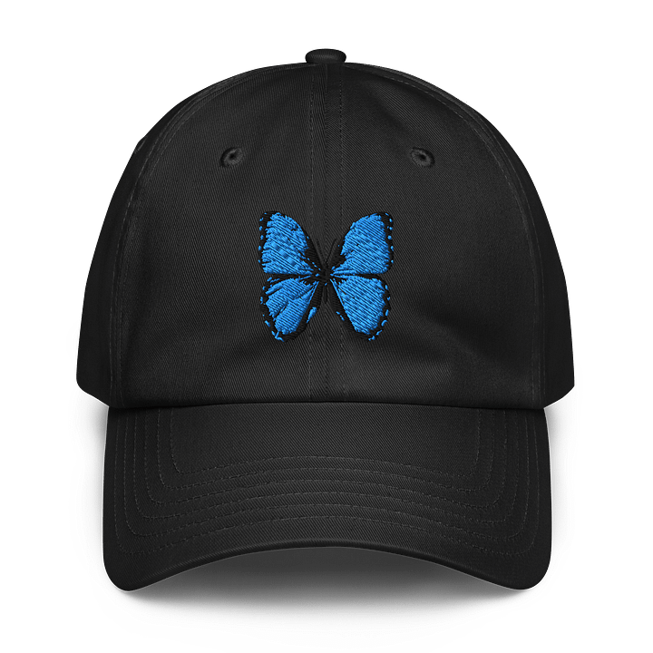 Electric Blue Butterfly Dad Hat product image (1)