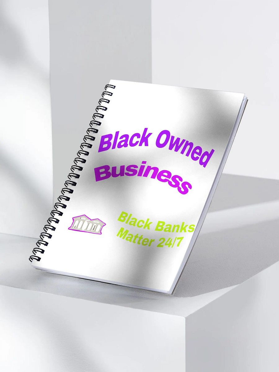 Black Banks Matter 24/7. Notebook product image (3)