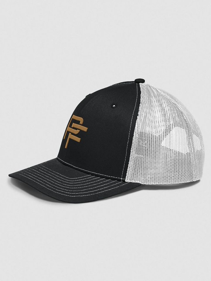 Trucker Hat (Black/White) product image (2)