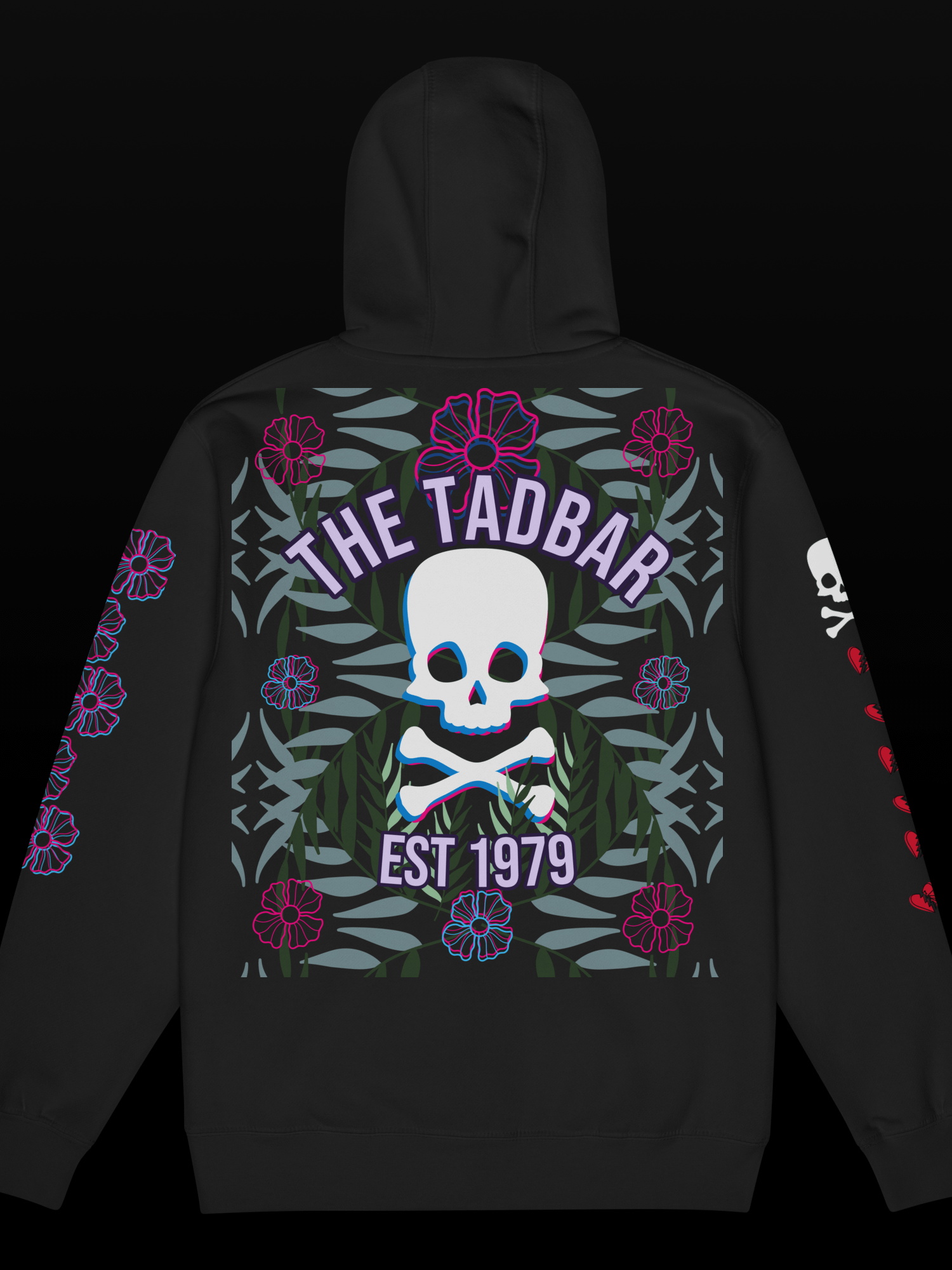 The Tadbar Cyber Jungle Skull Hoodie *NEW* product image (1)
