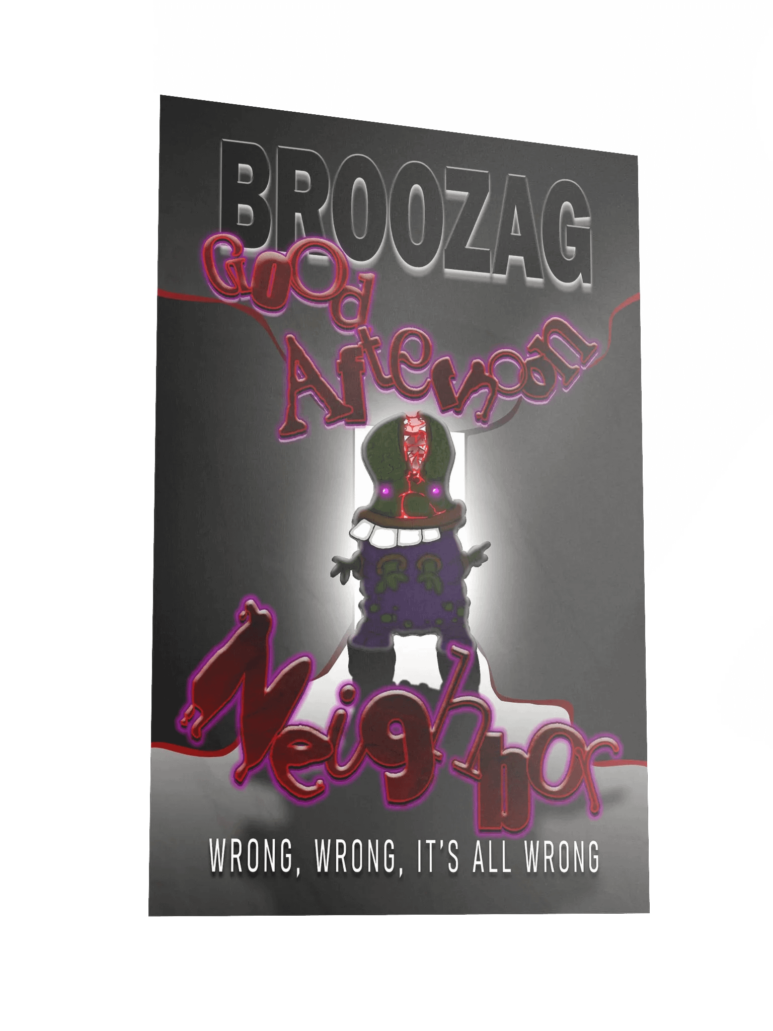 Broozag: Good Afternoon Neighbor Poster product image (6)