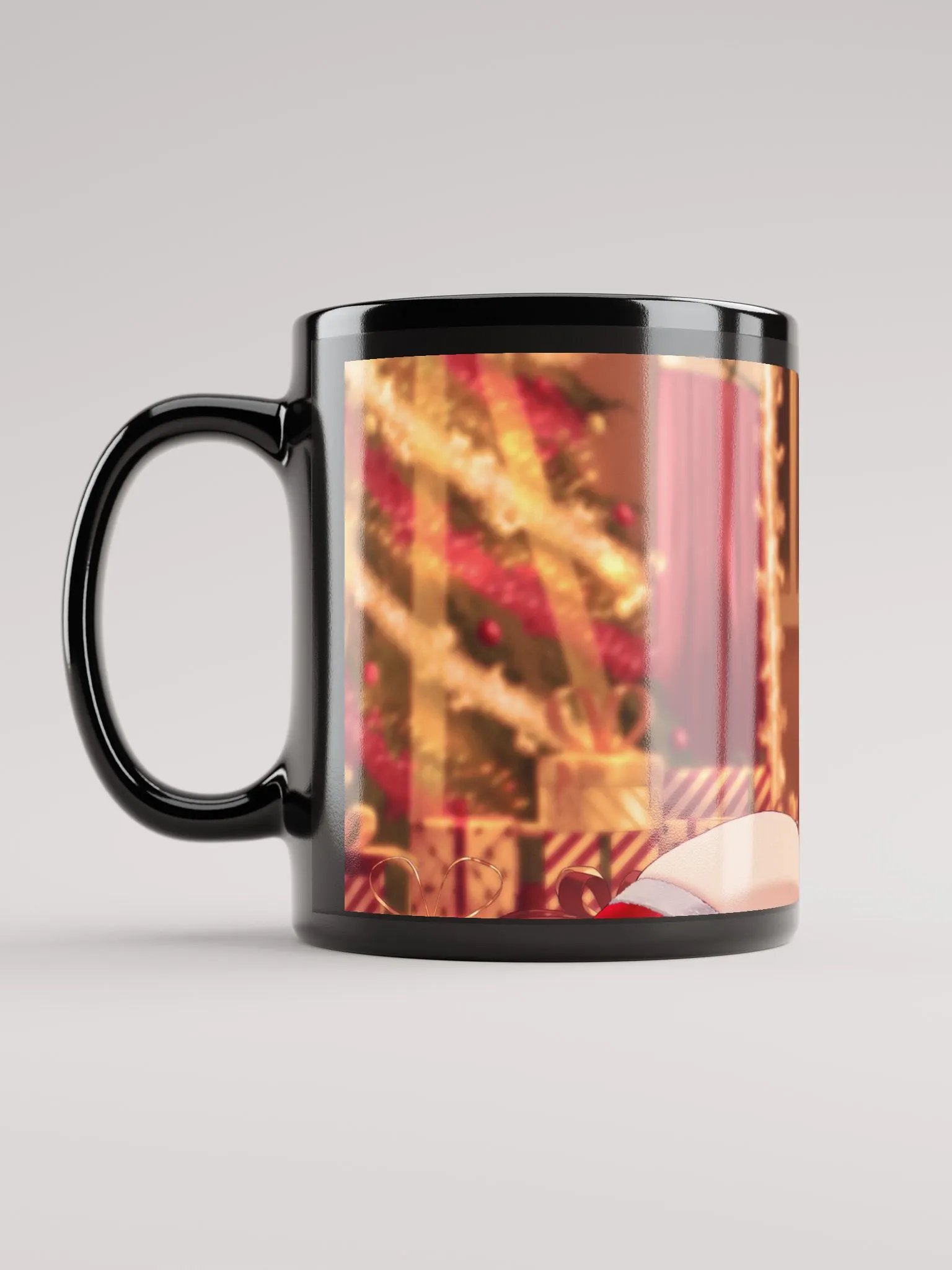 Christmas Mug Black 01 product image (5)
