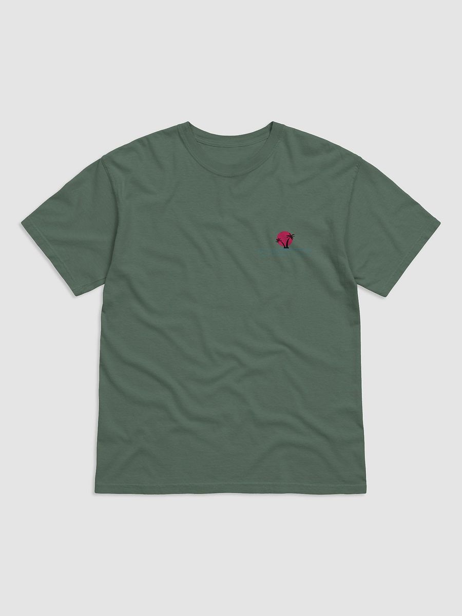 Retro-Futuristic Palm Grid T-Shirt product image (3)