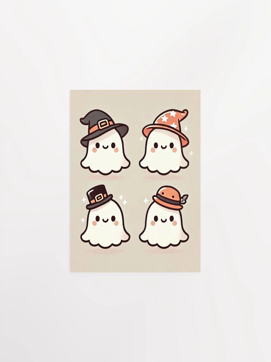 Whimsical Ghosts Matte Poster product image (6)