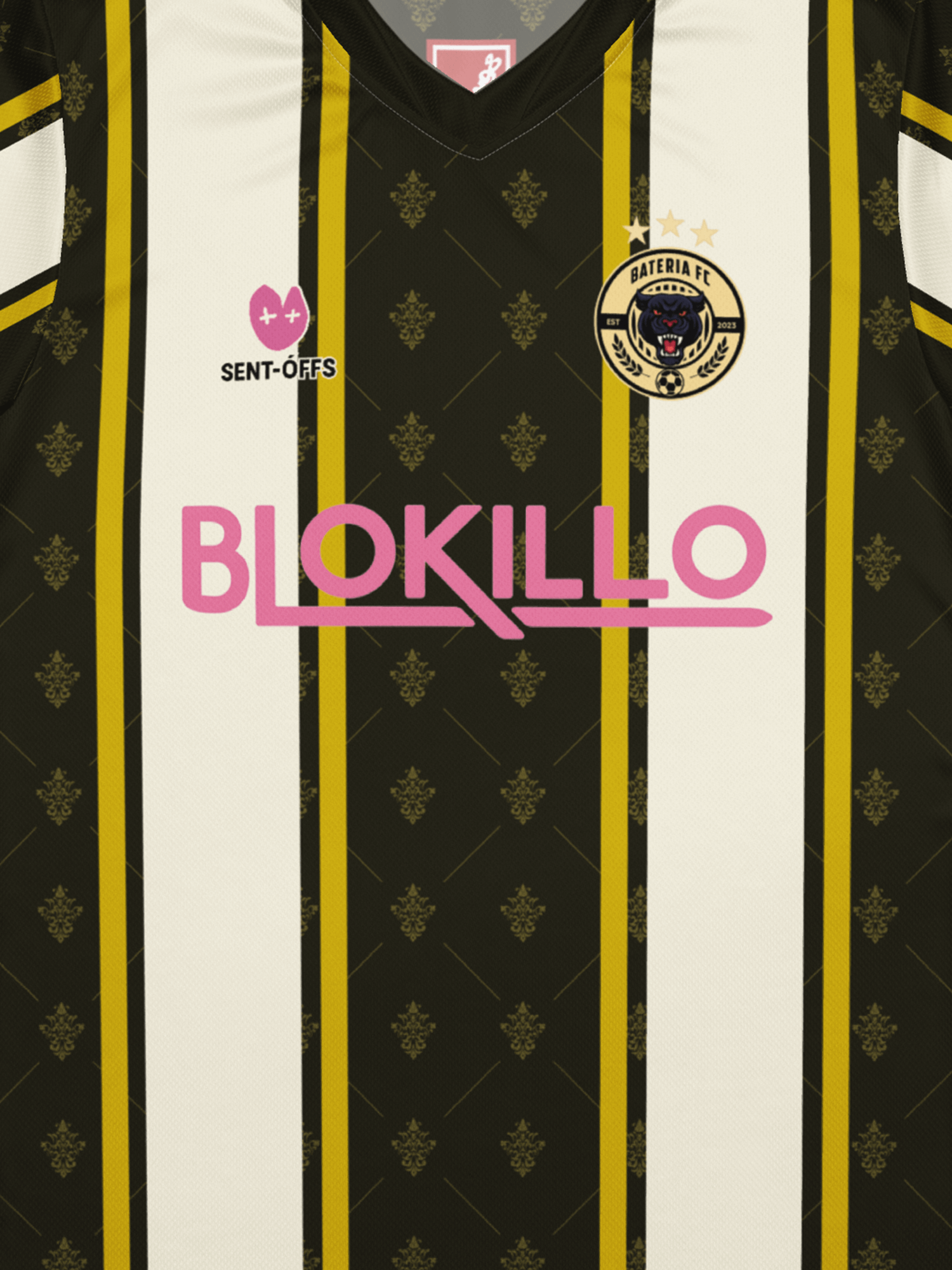 Bateria FC Retro Style Training Jersey product image (3)