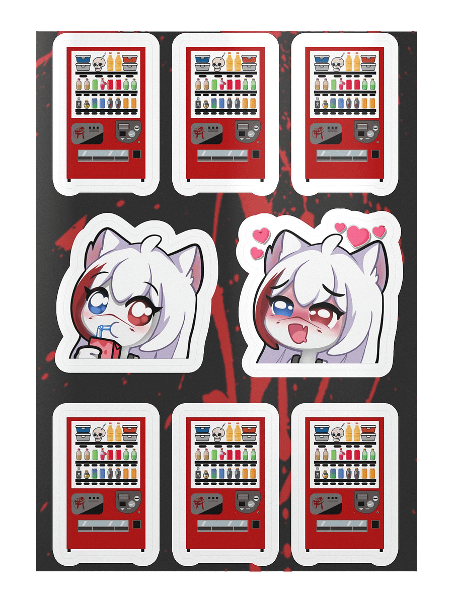 【VIXWYTCH】Vendychan Love Sticker Pack product image (1)