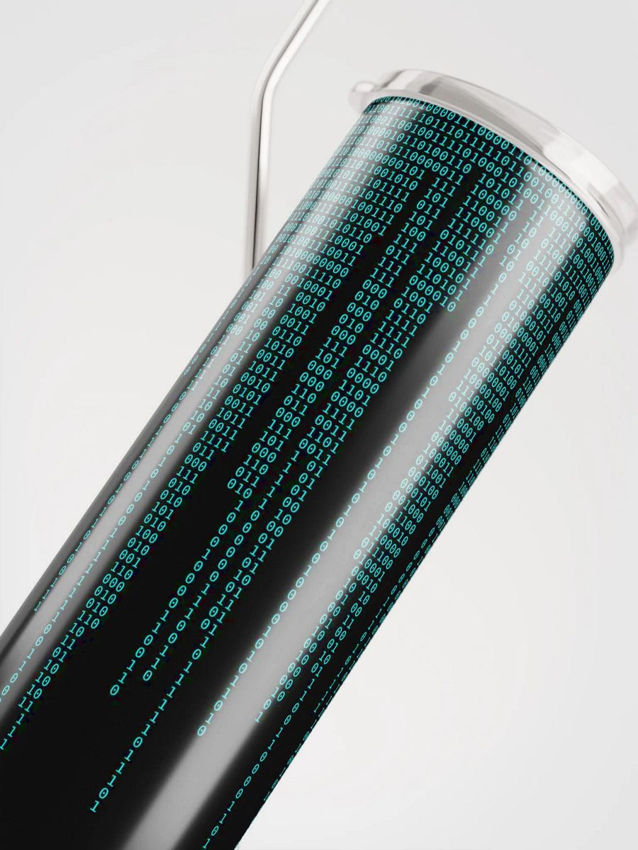 Binary Drip: Cyan product image (4)
