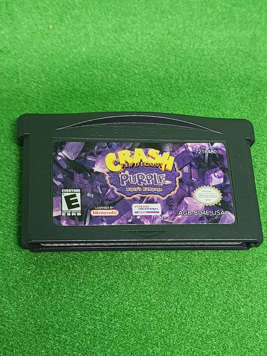 GAME BOY ADVANCE - Crash Bandicoot Purple: Ripto's Rampage - Game Only product image (1)