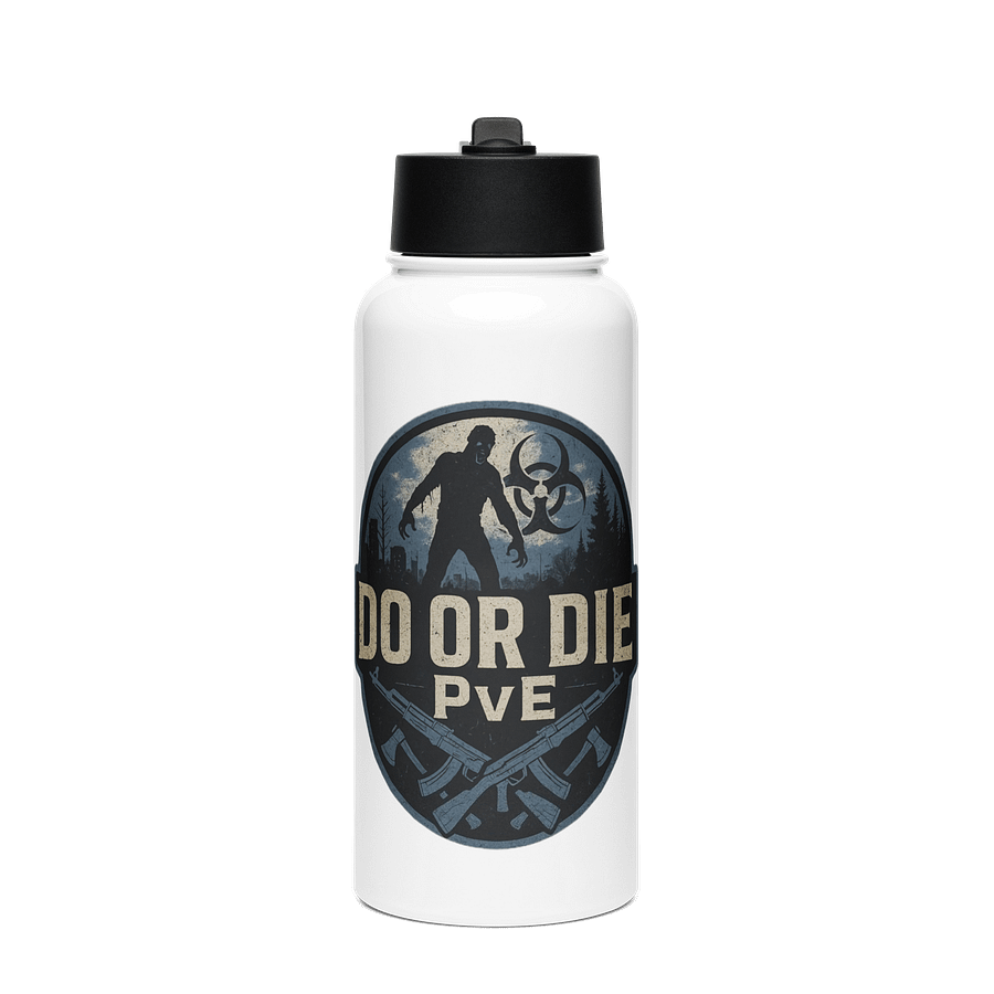 Apocalyptic Emblem Stainless Steel Water Bottle product image (1)
