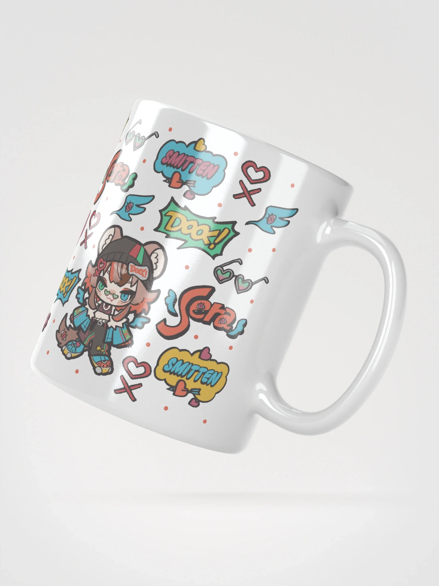 Smitten pattern mug product image (3)