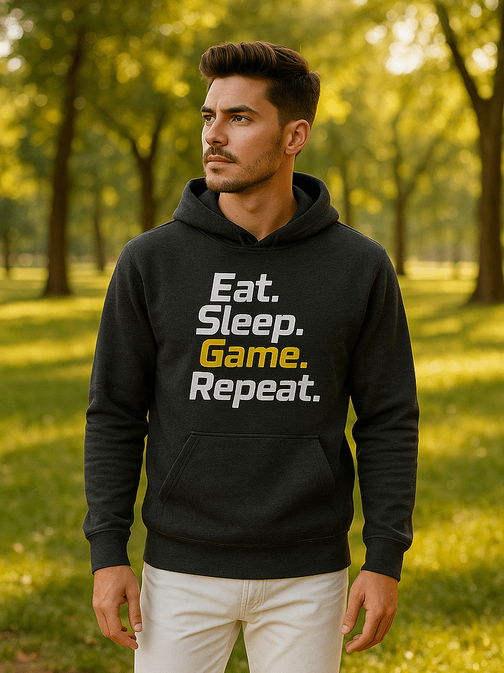 Eat. Sleep. Game. Repeat Unisex Premium Hoodie product image (1)
