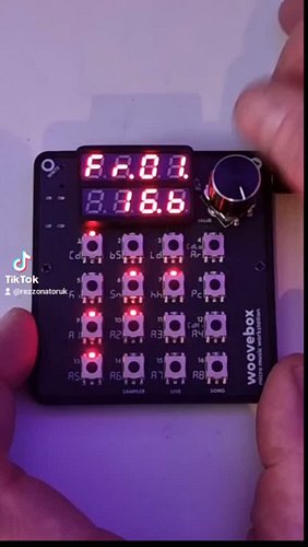 First Full Song in the Woovebox #woovebox #electronicmusic