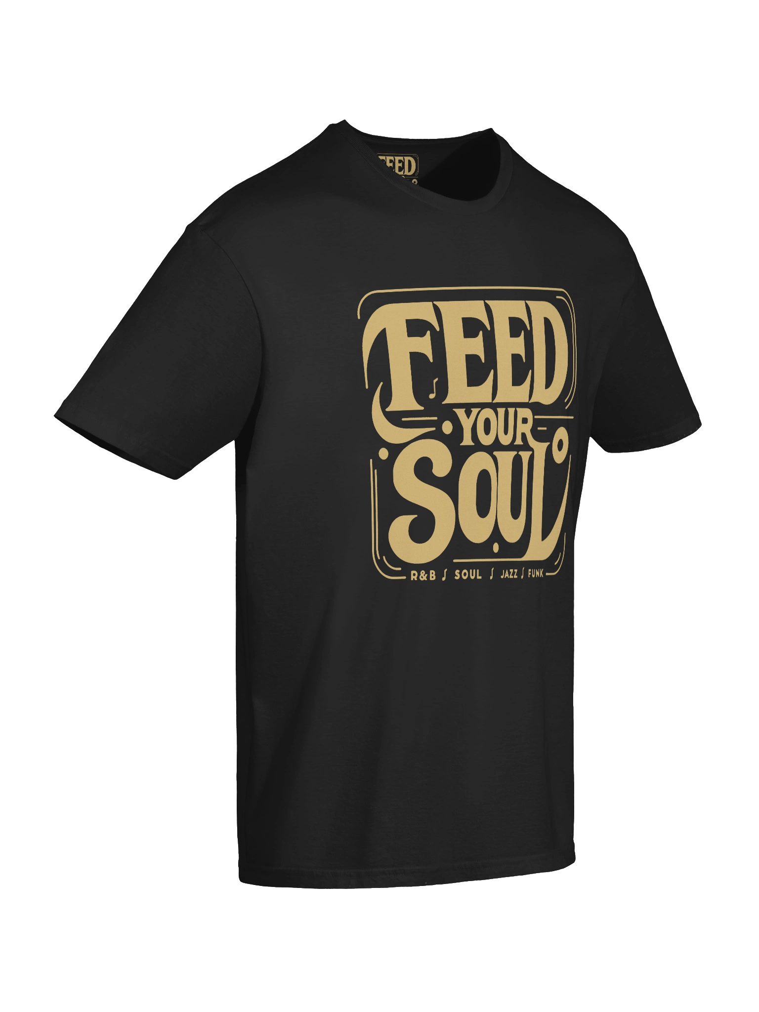 FEED YOUR SOUL GOLD LOGO T-SHIRT product image (10)