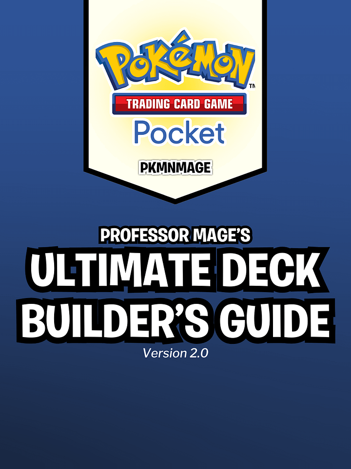 Professor Mage's Ultimate Deck Builder's Guide for Pokémon TCG Pocket product image (1)