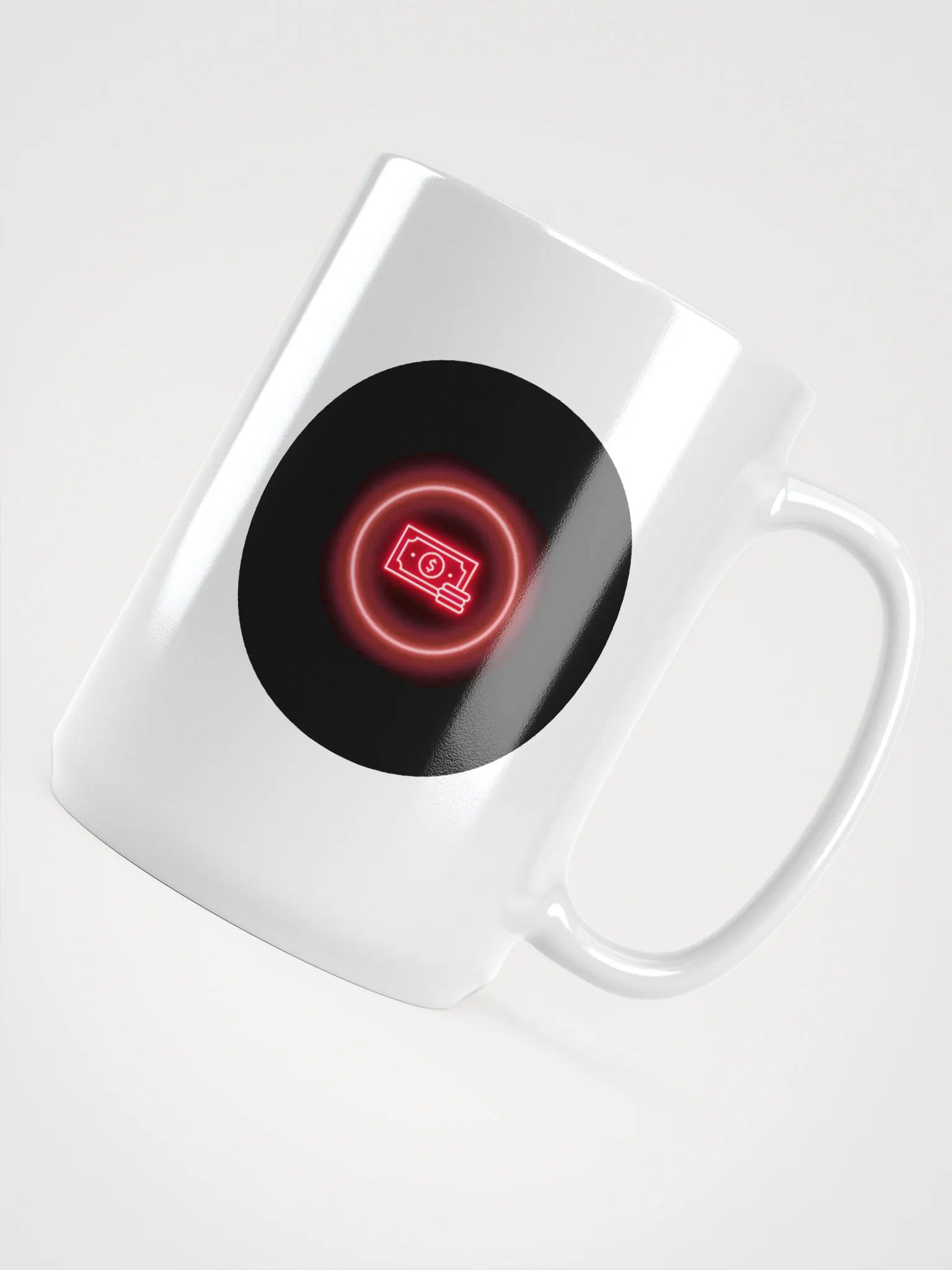 Neon Money Circle Mug product image (4)