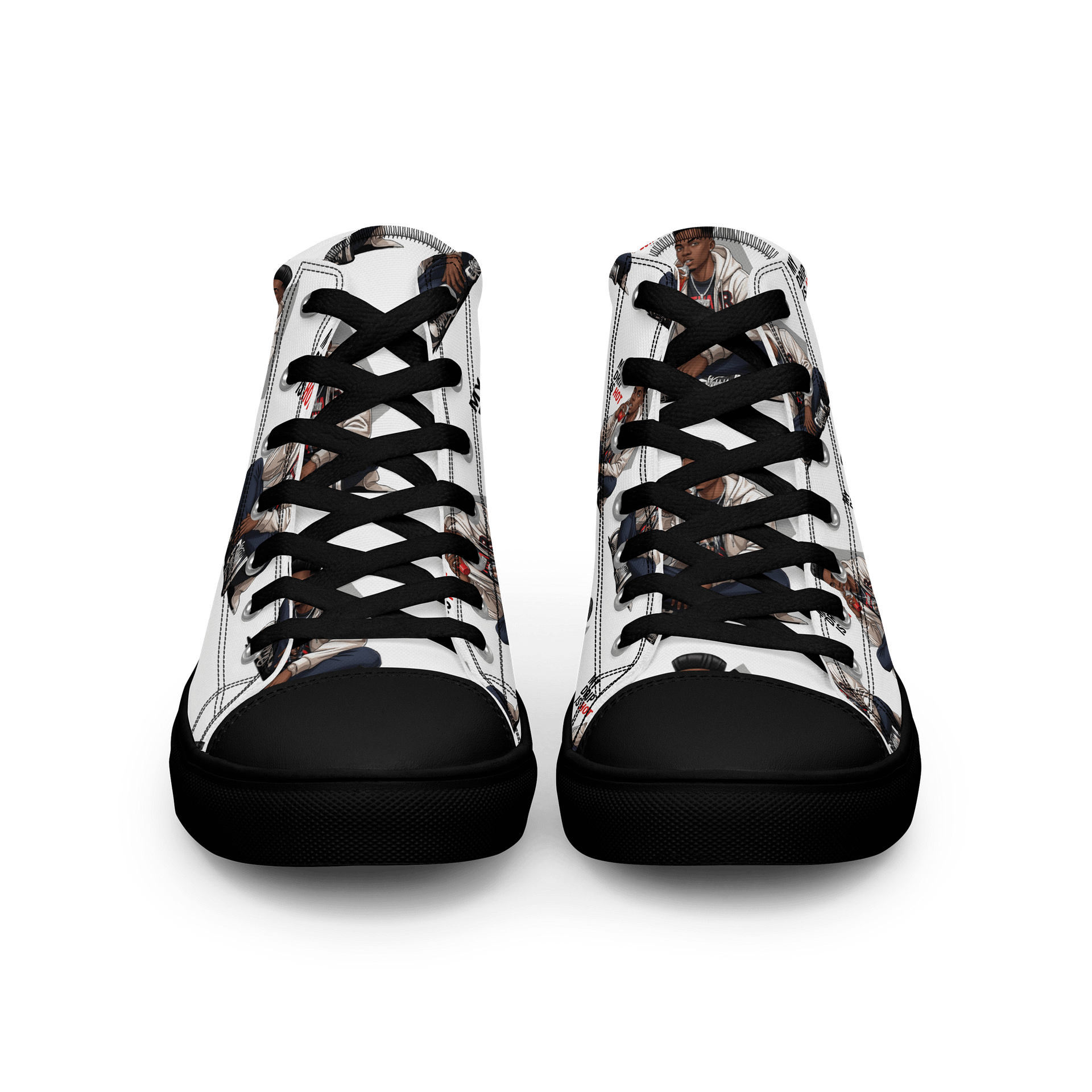 My DripIs Hot Men's High Top Canvas Shoes product image (3)