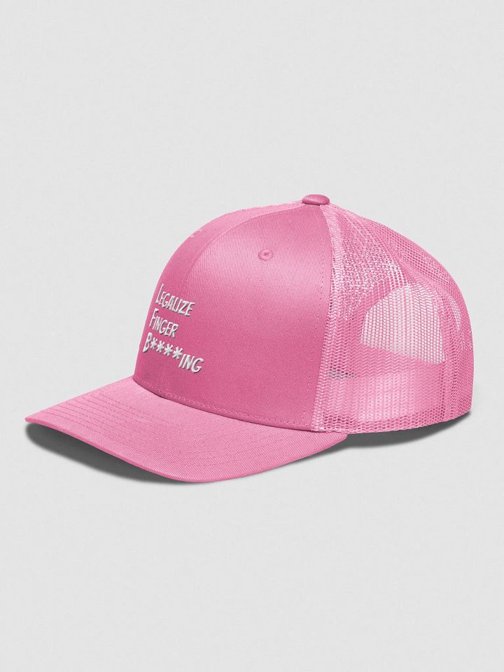 Legalize Finger B****ing Retro Trucker Hat product image (14)