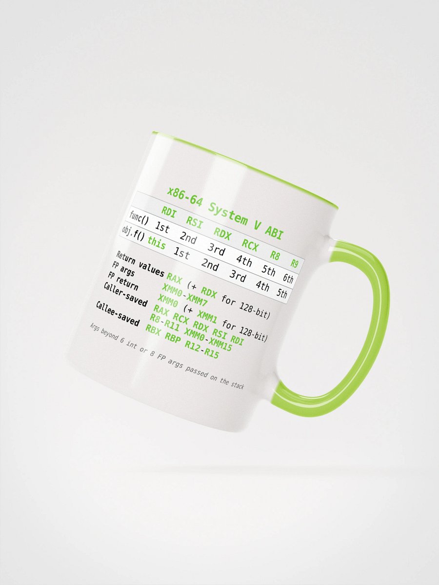 x86-64 ABI Mug product image (12)