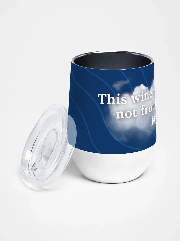 🍷 This Wine Is DEFINITELY Not From The Lounge - Traveller’s Wine Tumbler product image (2)