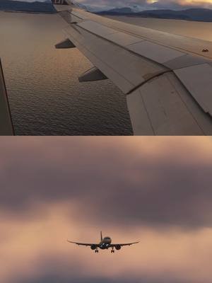 More Winter Ops in the updated iniBuilds A320neo in SU4! #planespotting #planelover #airbus #plane #landing #fyp #msfs #msfs2024 #christmas #winter