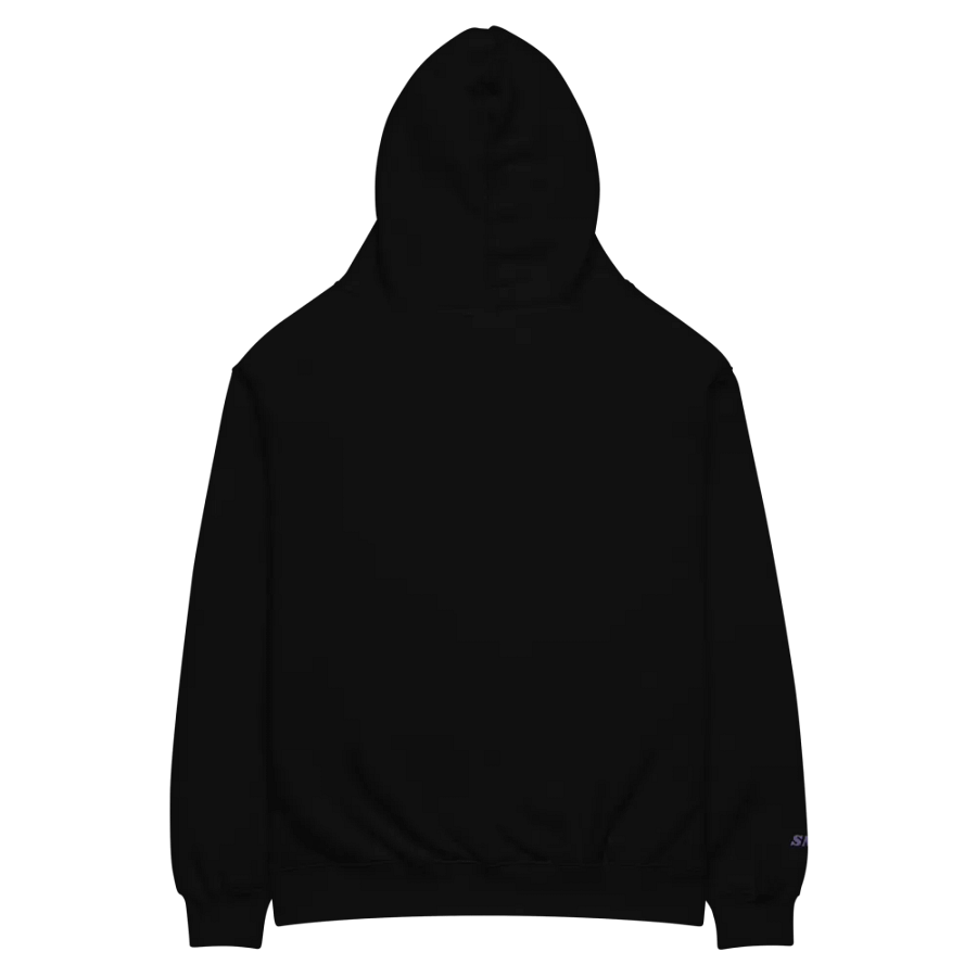 Embroidered SMS Hoodie - Purple product image (5)