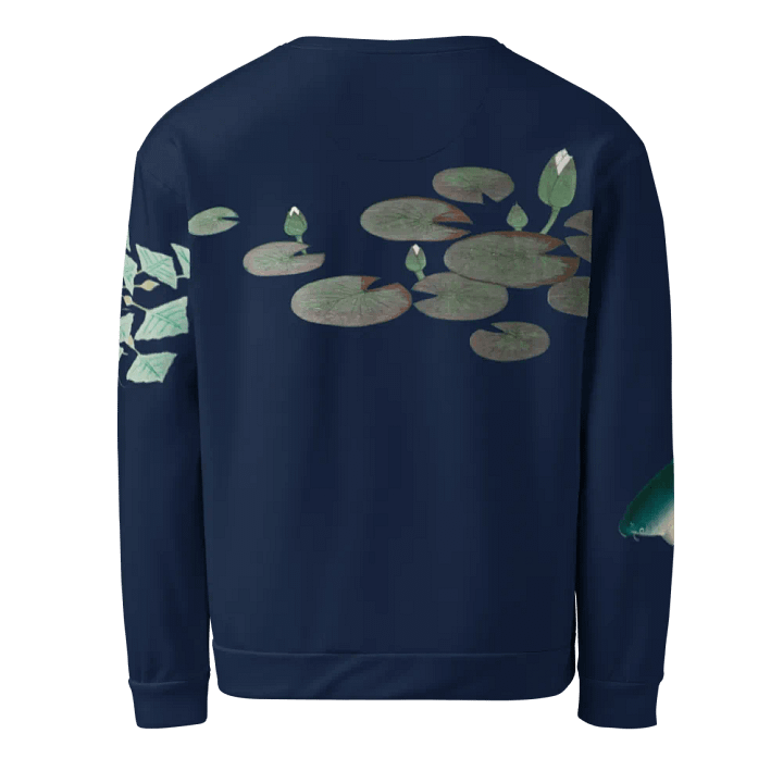 Carp All-Over Print Recycled Unisex Sweatshirt product image (2)