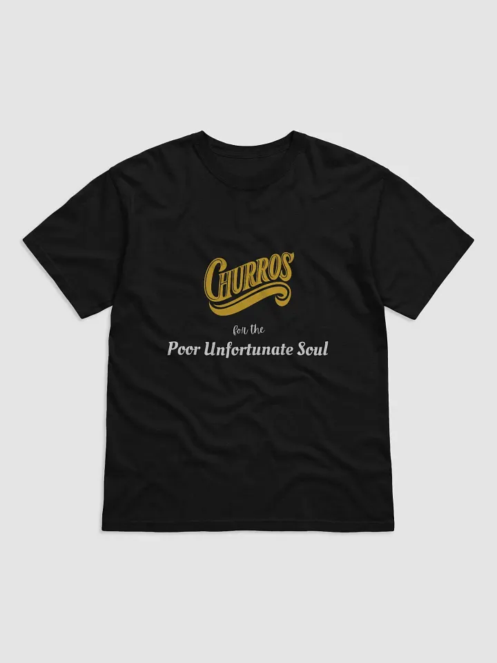 Churros for the Poor Unfortunate Soul Heavyweight Tee (Black) product image (1)