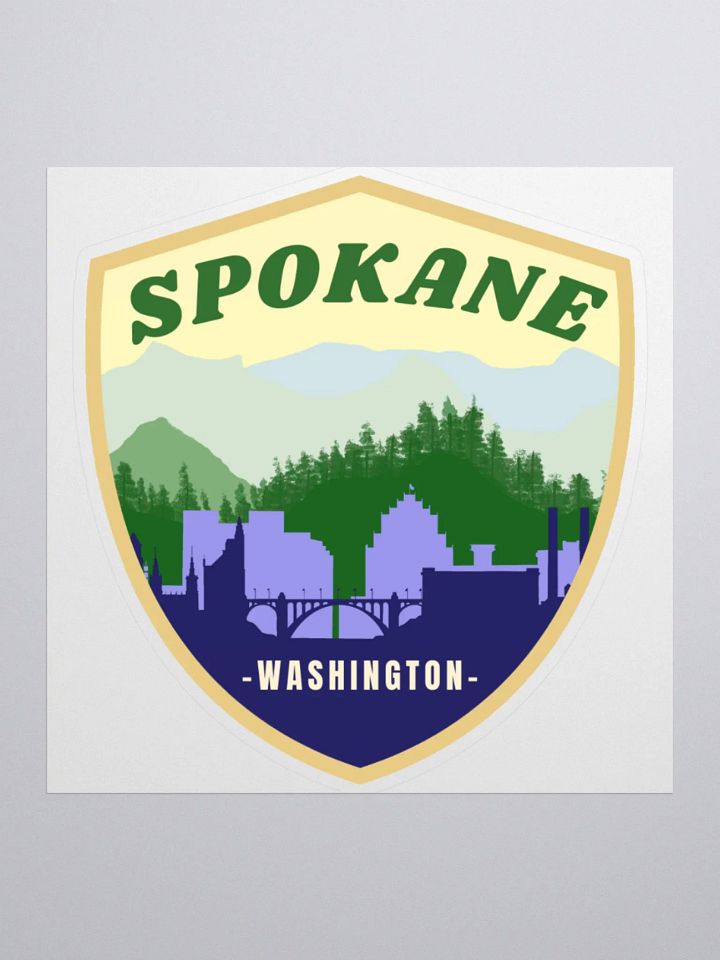 Spokane, Washington Sticker product image (1)