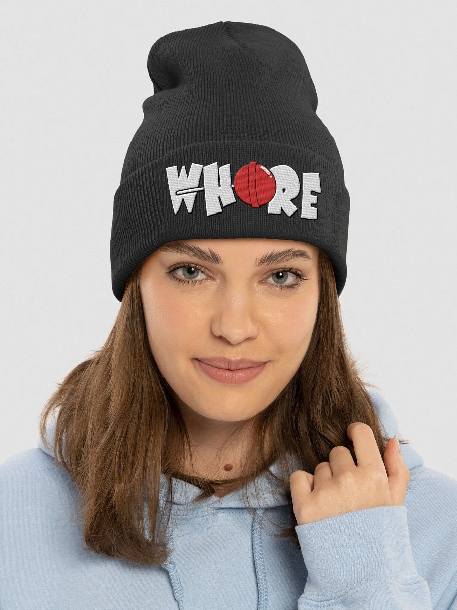 WHxRE RED POP BEANIE product image (3)