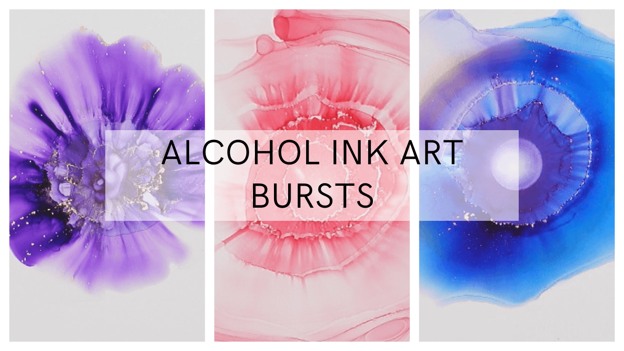 Advanced Alcohol Ink Art Class: Mastering Bursts product image (1)