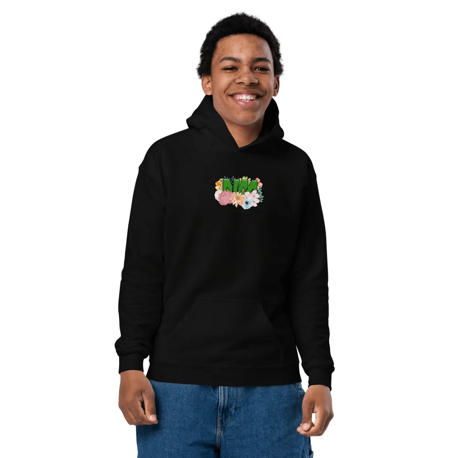 Kids Floral MiniMiner Hoodie product image (2)