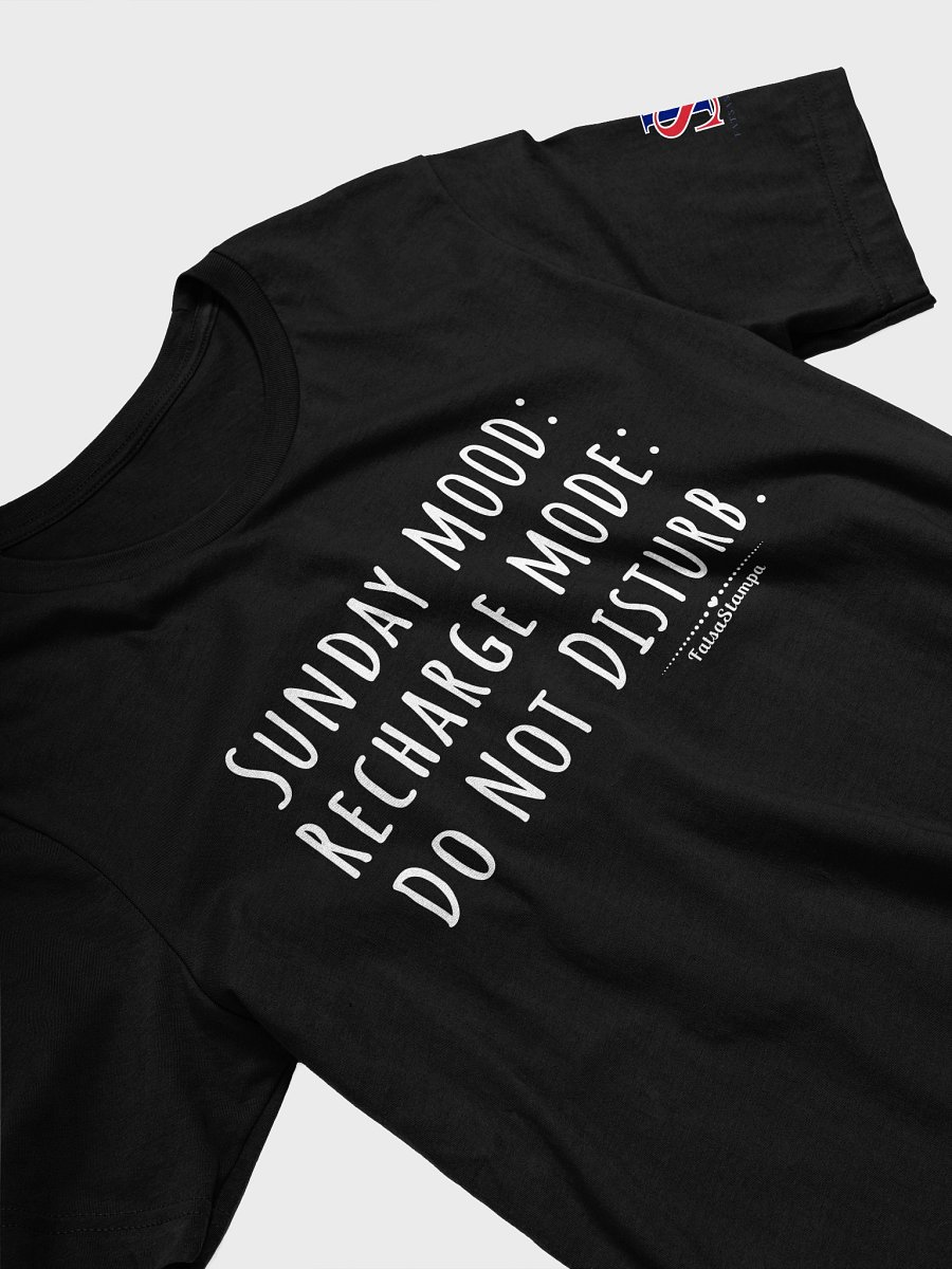 Sunday Mood : Recharge- Do not Disturb T-Shirt product image (16)
