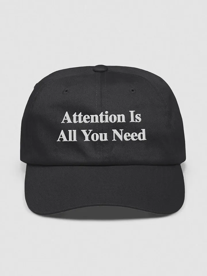attention is all you need hat (100% cotton) product image (1)