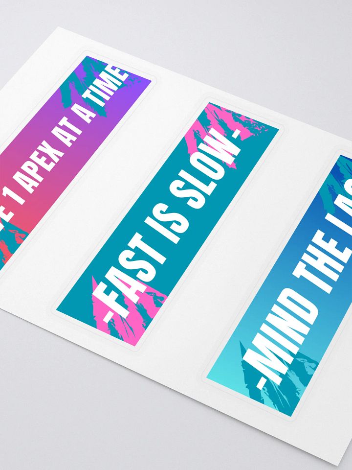SIMNICKMOTORSPORTS New Sticker Pack product image (2)