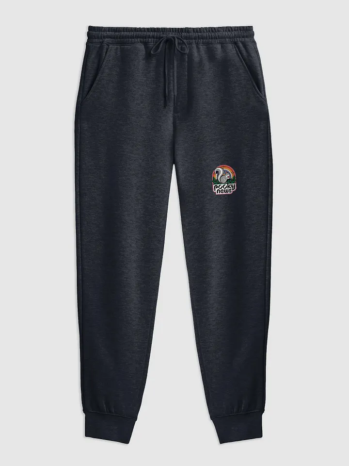 Pooky News, 70s colorful and Playful Squirrel Fleece Joggers product image (1)