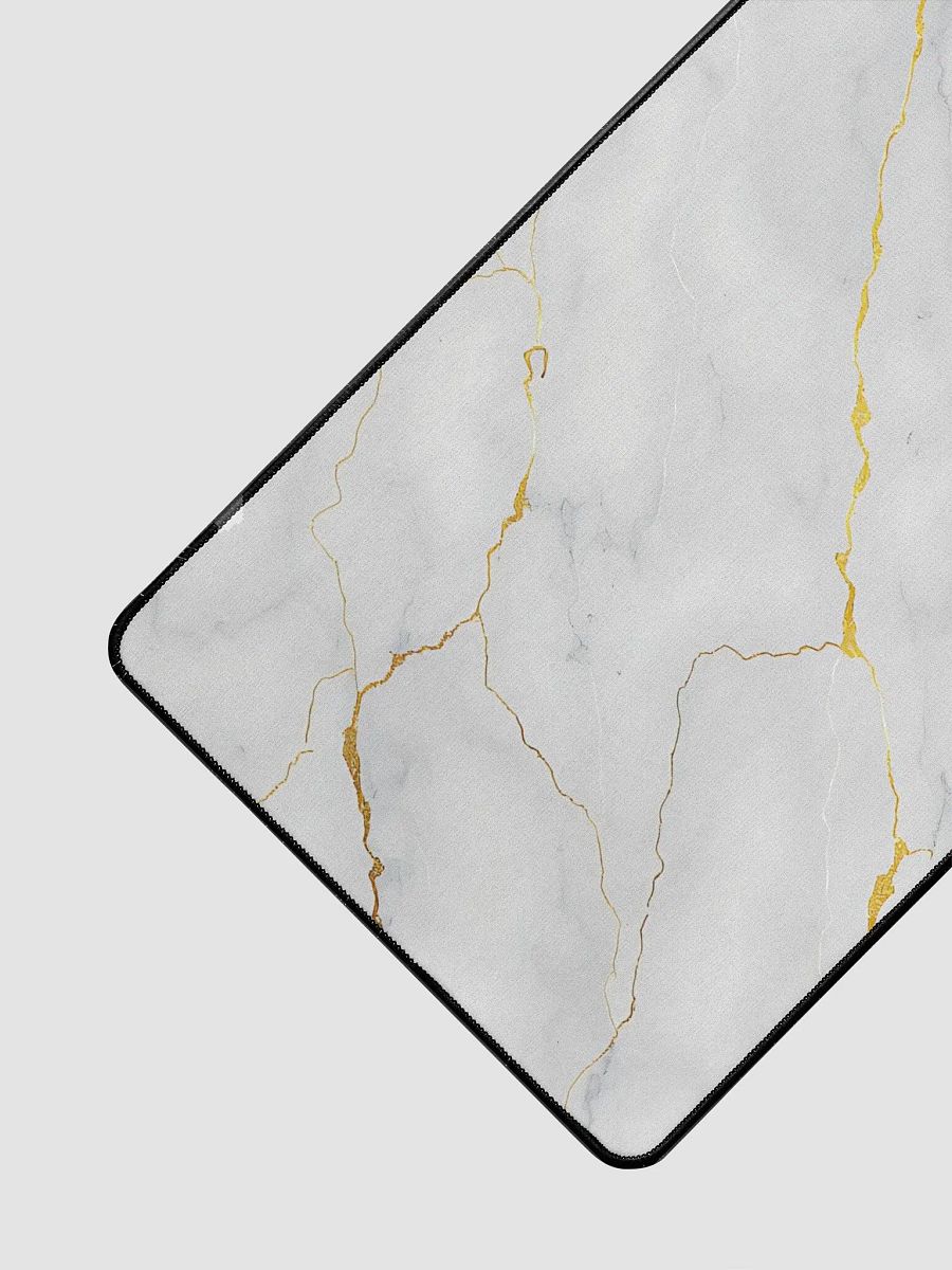 White Gold Marble Desk Mat product image (3)