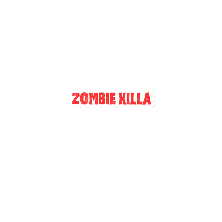 ZOMBIE KILLA Die-Cut Magnets product image (1)