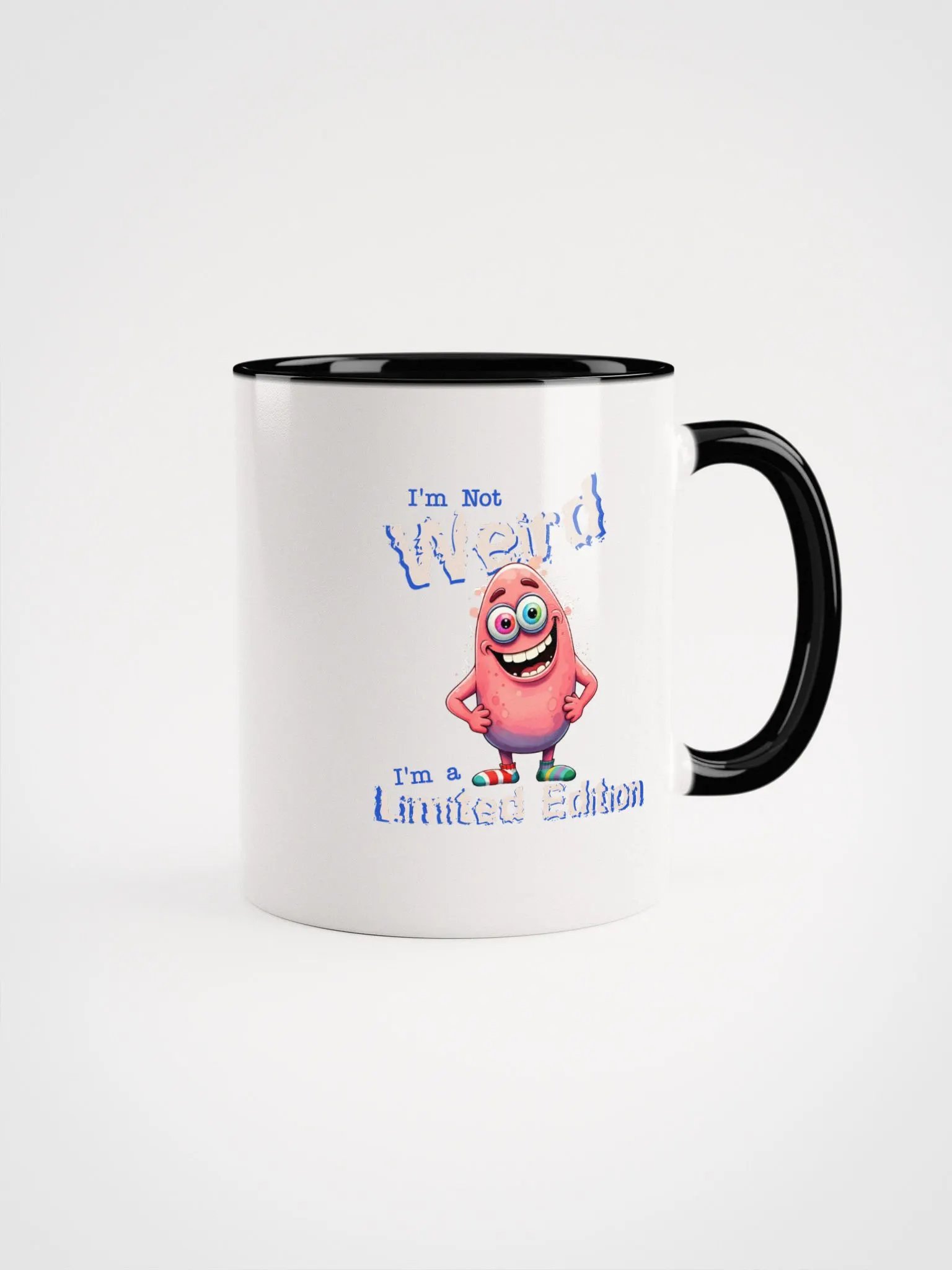 I'm Not Weird, I'm a Limited Edition Ceramic Mug with Color Inside product image (7)