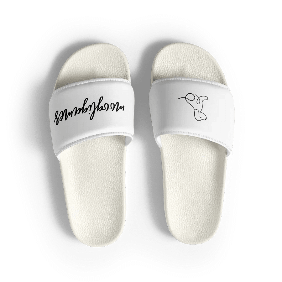 Moogligames Slides White (Women's Fit) product image (3)