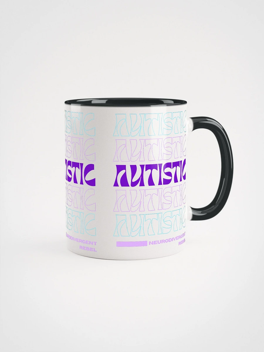 Autistic Teal and Purple Pattern Mug product image (3)