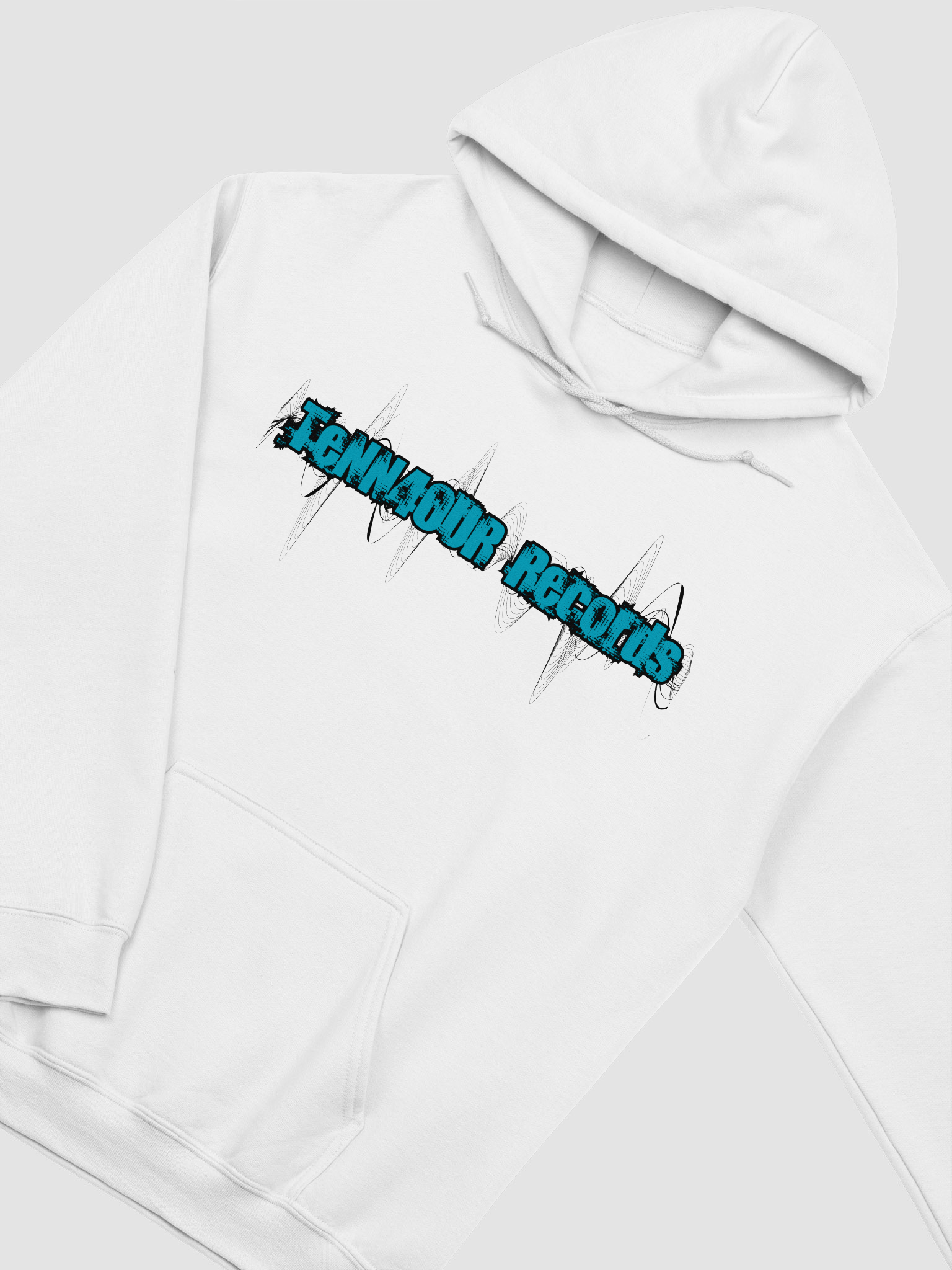 TeNN4OUR Records Logo Hoodie (Blue) product image (5)