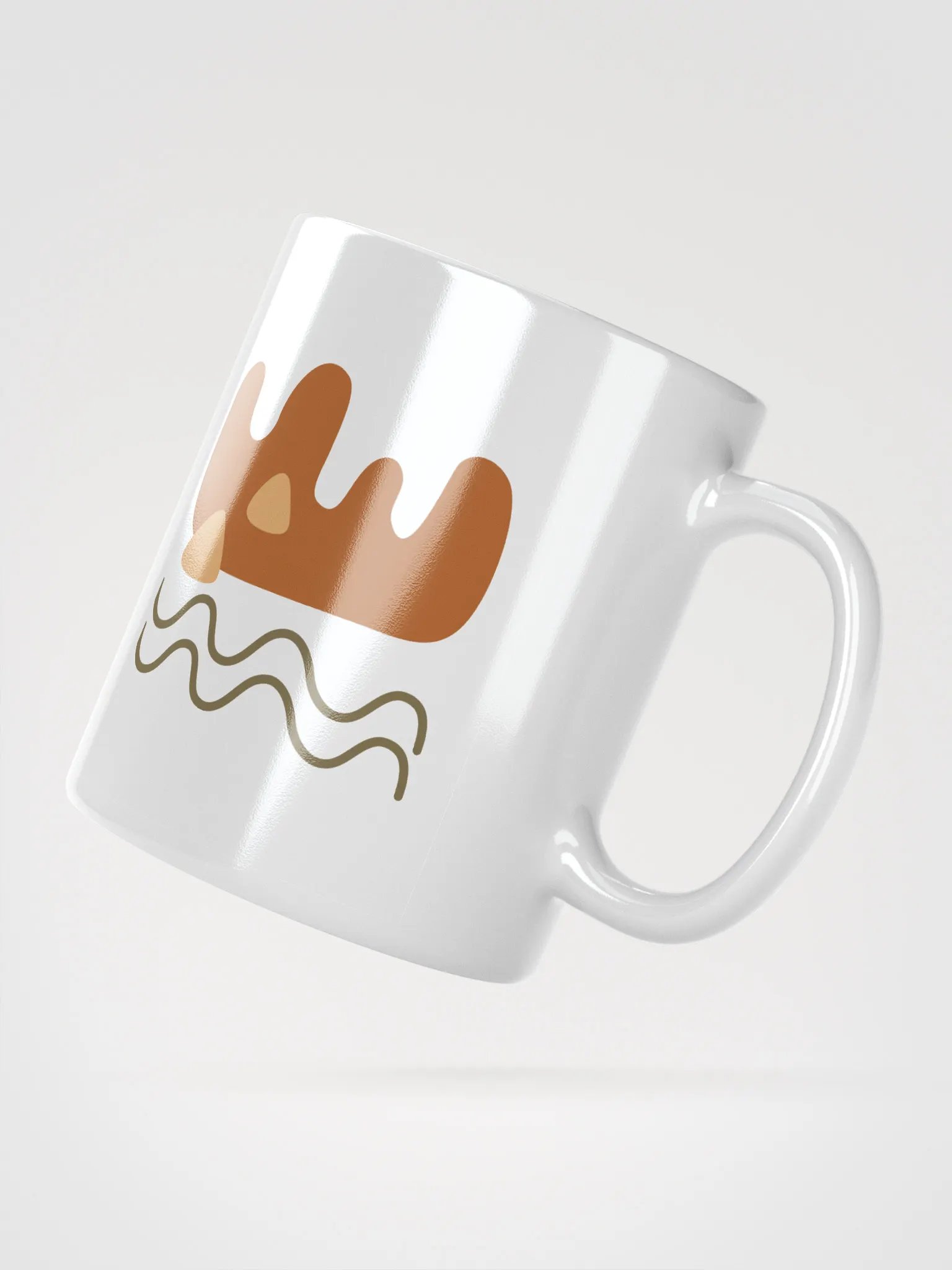 Abstract Wave Mug product image (3)