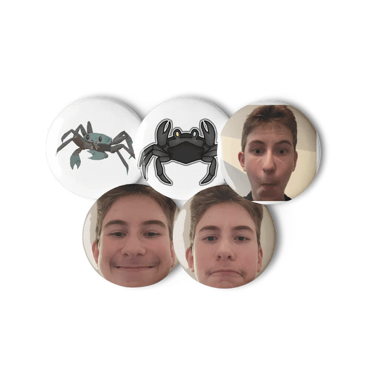 THE GOOBER + CRABS - PIN SET product image (2)
