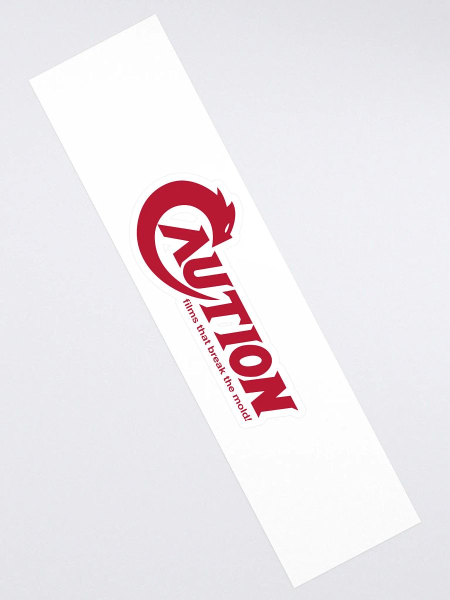 Caution Sticker (Large) product image (2)