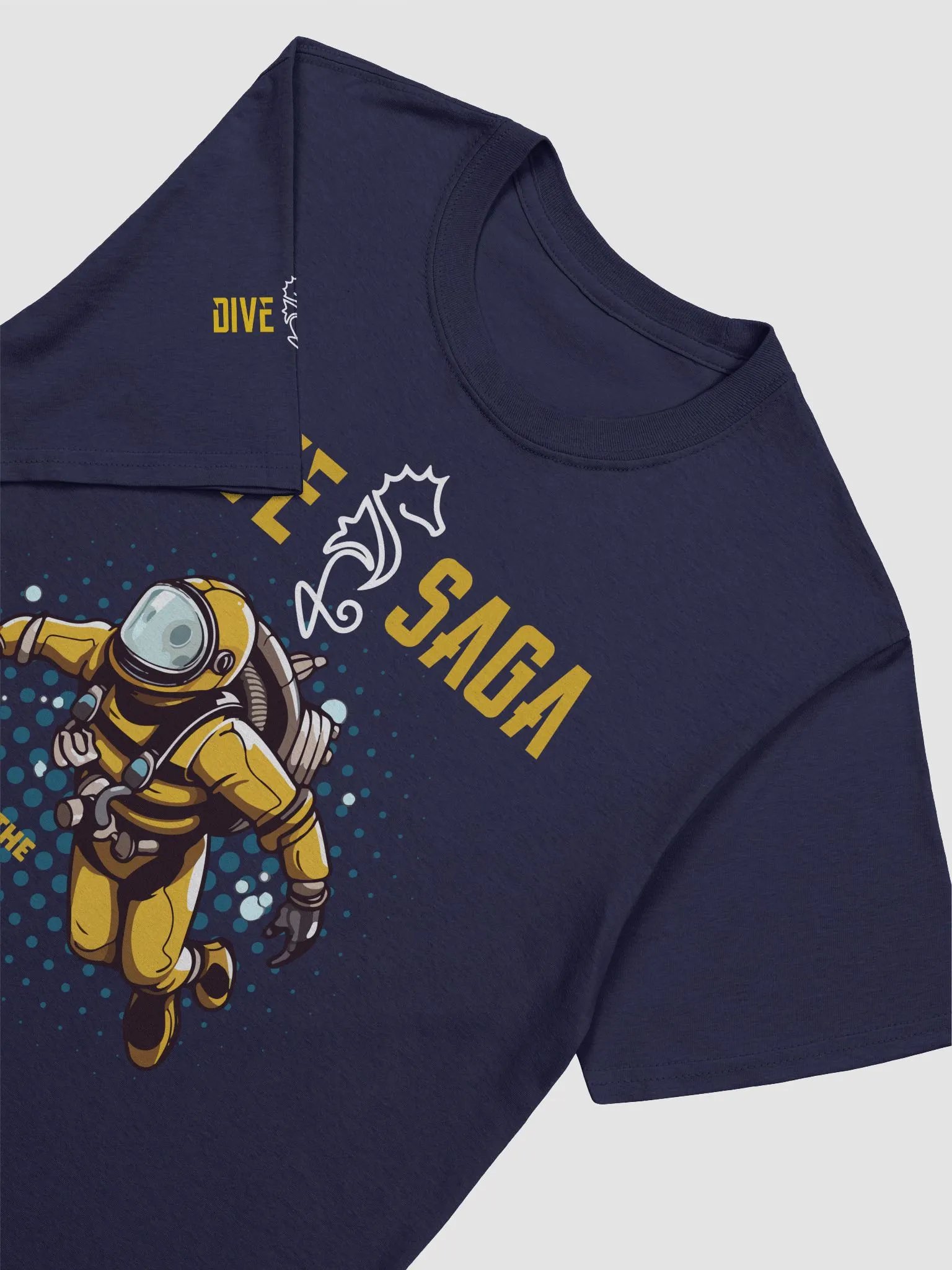 DiveSAGA 'Just Breathe' Aquanaut Shirt product image (3)