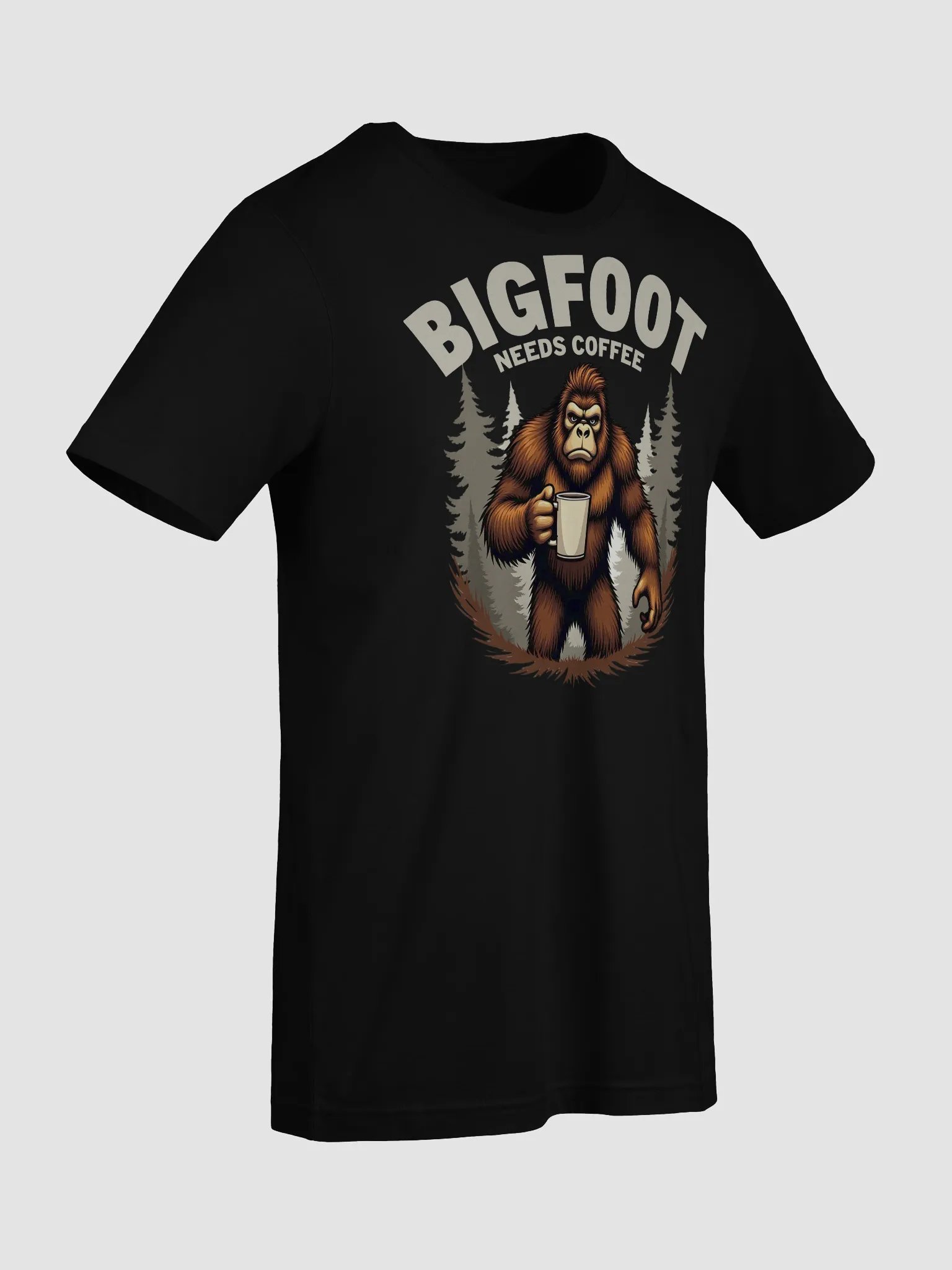 Bigfoot Needs Coffee Funny Sasquatch Coffee Lover product image (10)