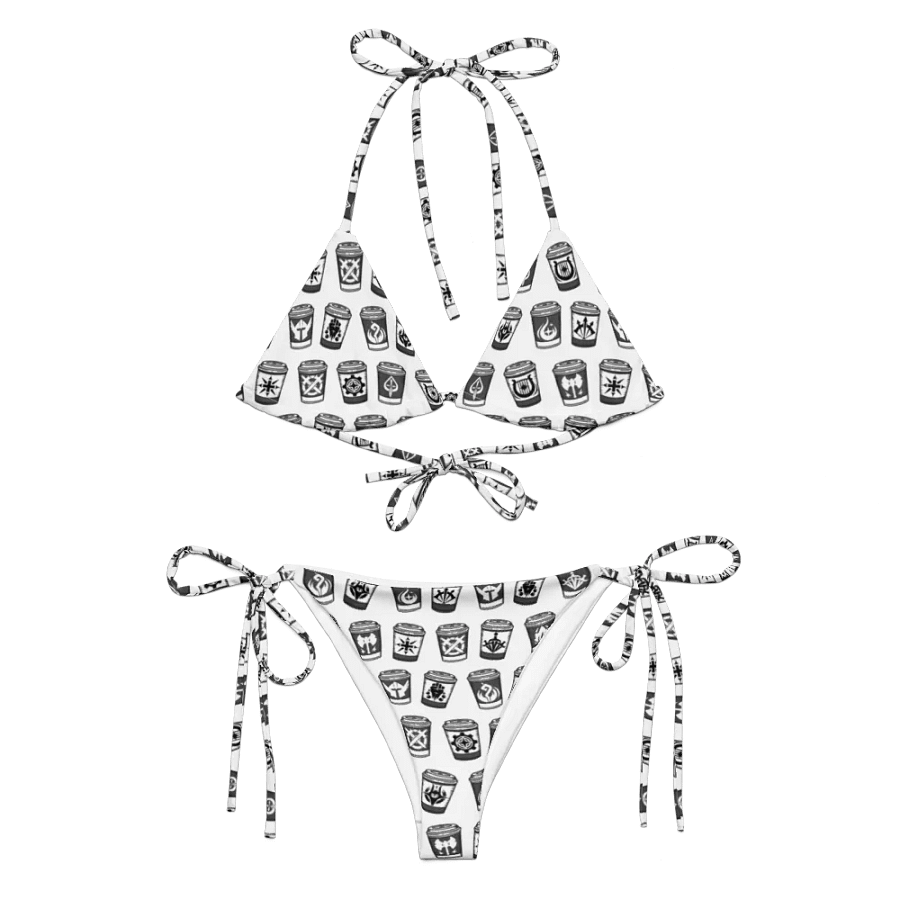 D&D Coffee Cup String Bikini Set product image (3)