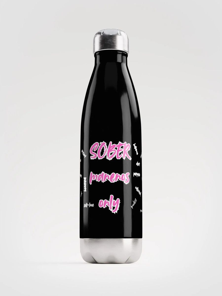 SOBER manenos only Stainless Steel Water Bottle product image (3)