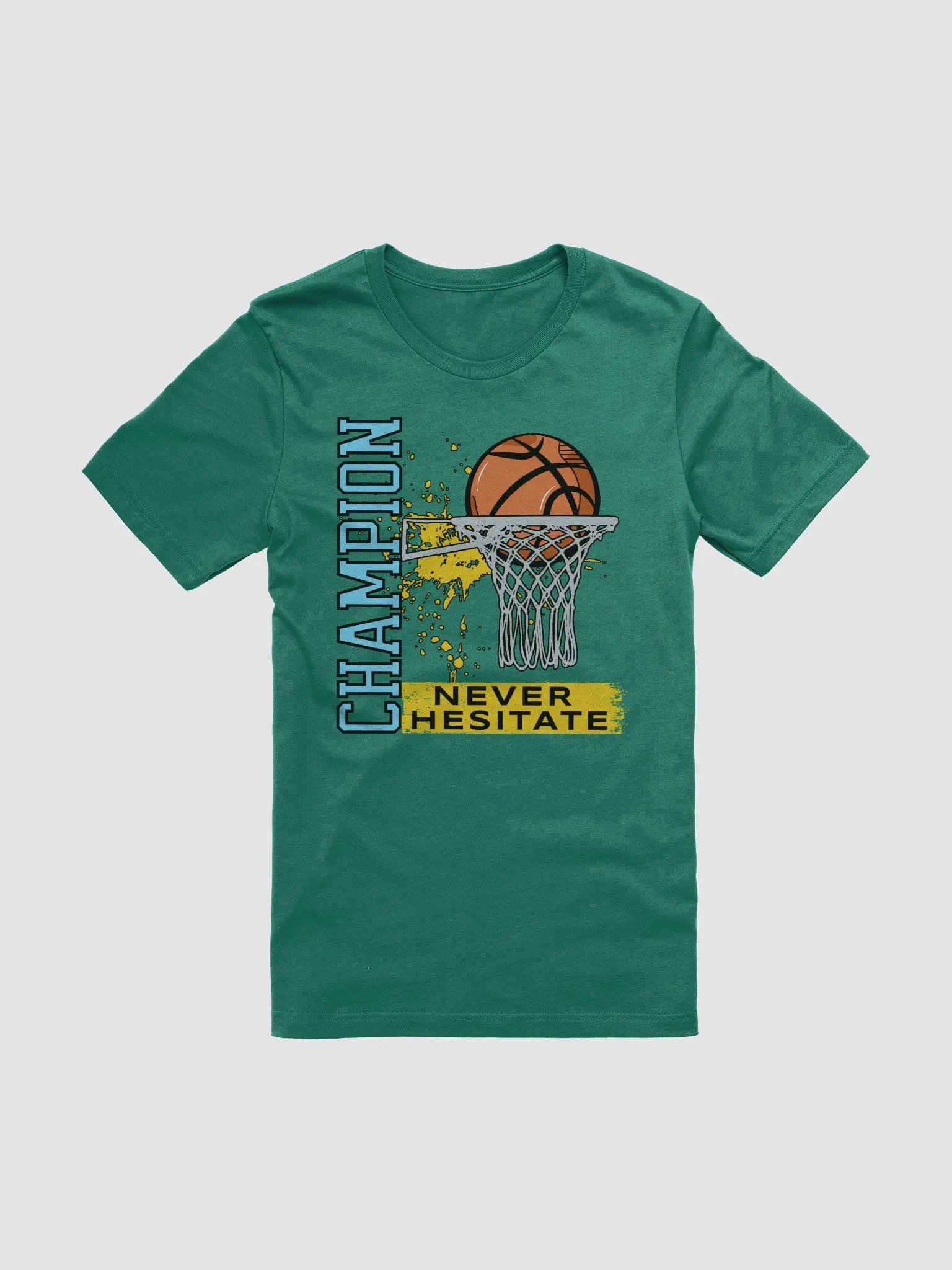 Champion Never Hesitate Basketball Splatter T-Shirt product image (1)