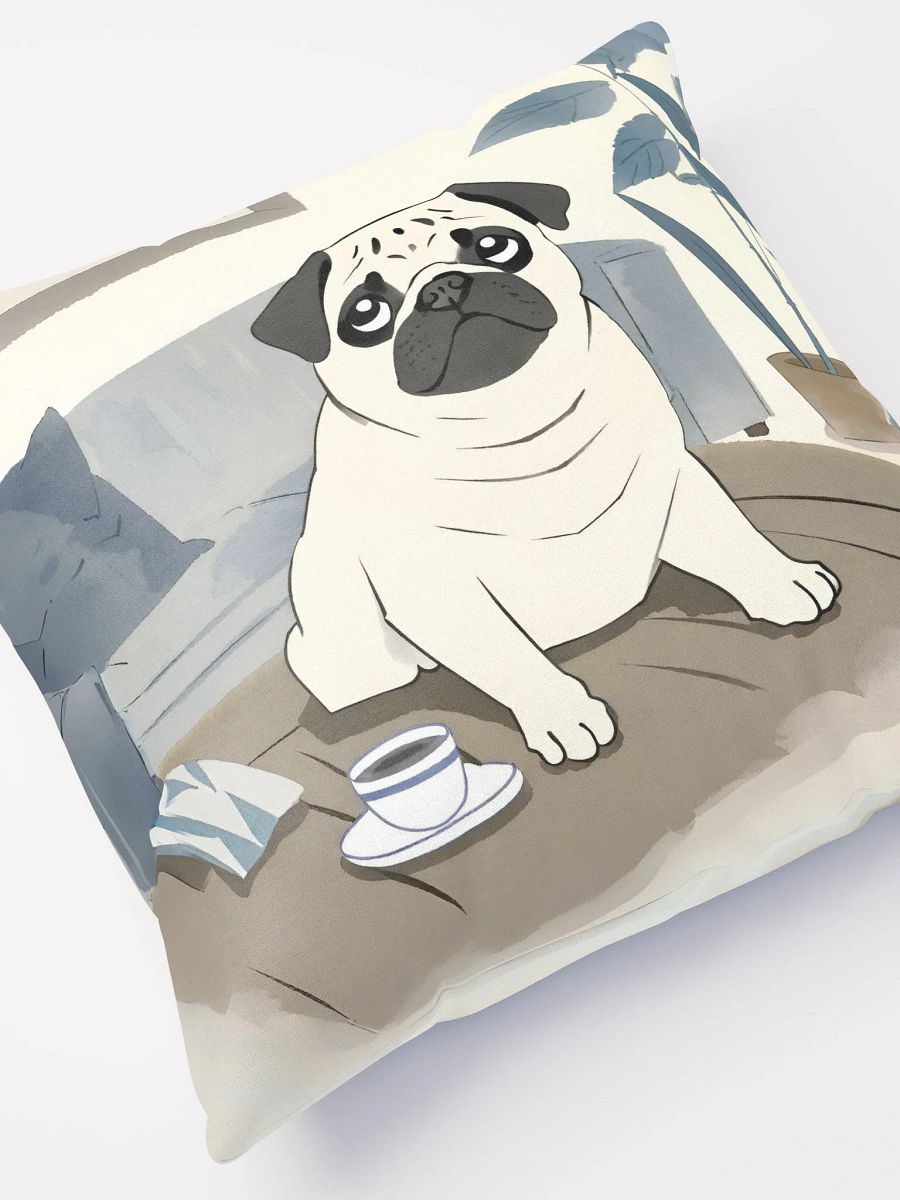 Cozy Pug Pillow product image (5)